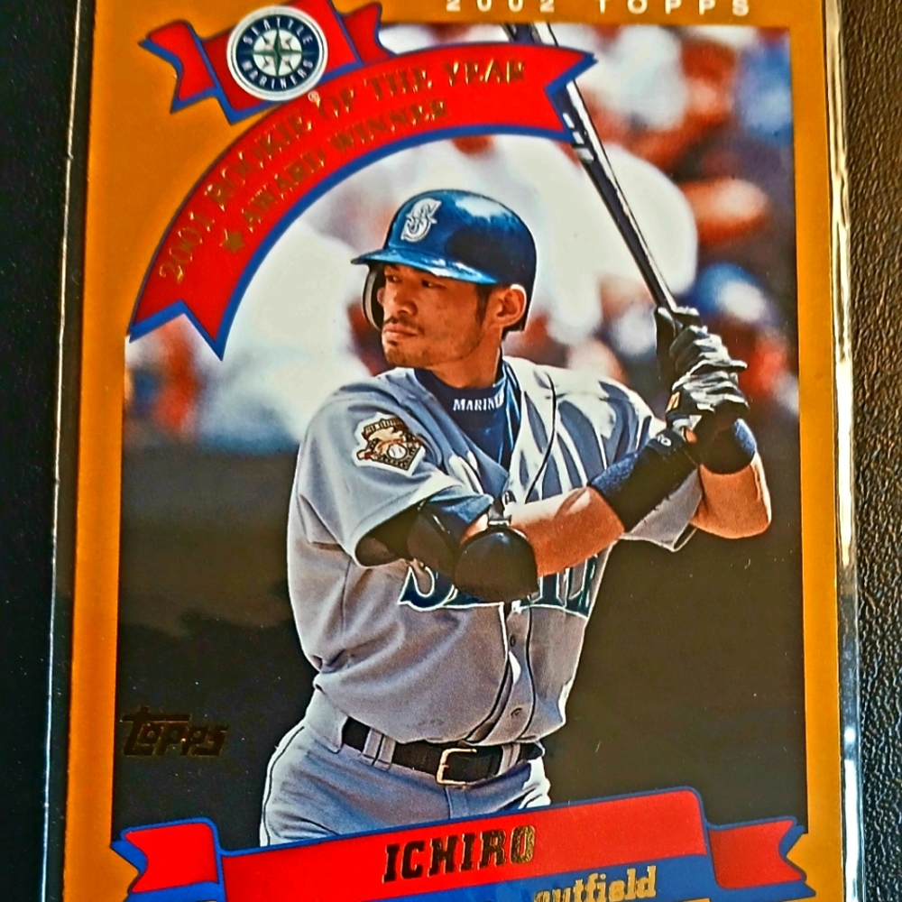 2002 Topps Ichiro Baseball Card